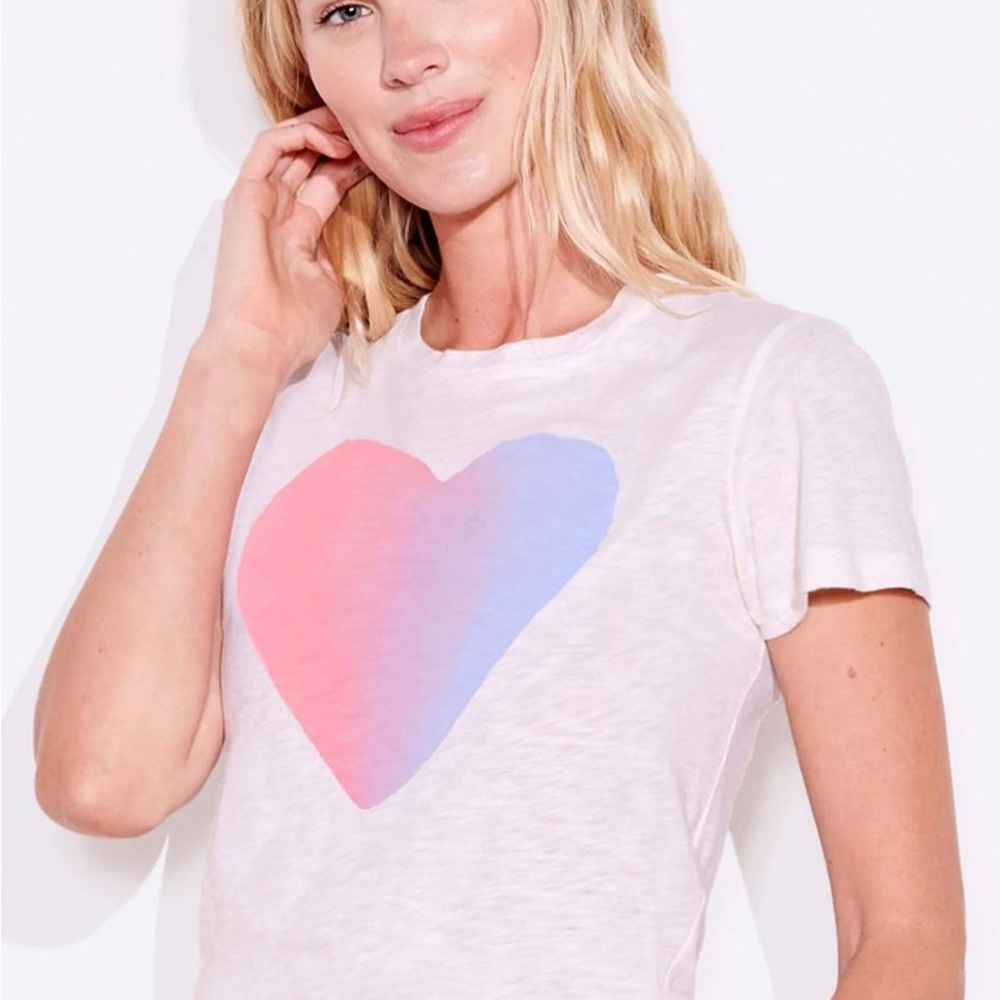 Sundry Ombre Heart Boy Tee - Size 2